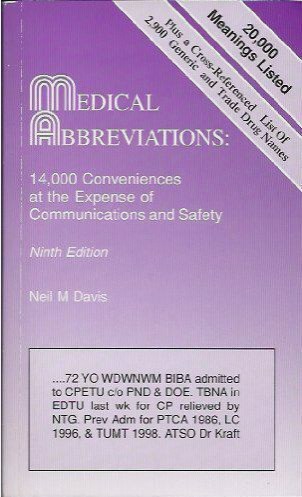 Nineth Edition, 1999 Cover